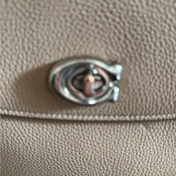 Coach Cassie Taupe Pebbled Leather - Picture 10 of 12